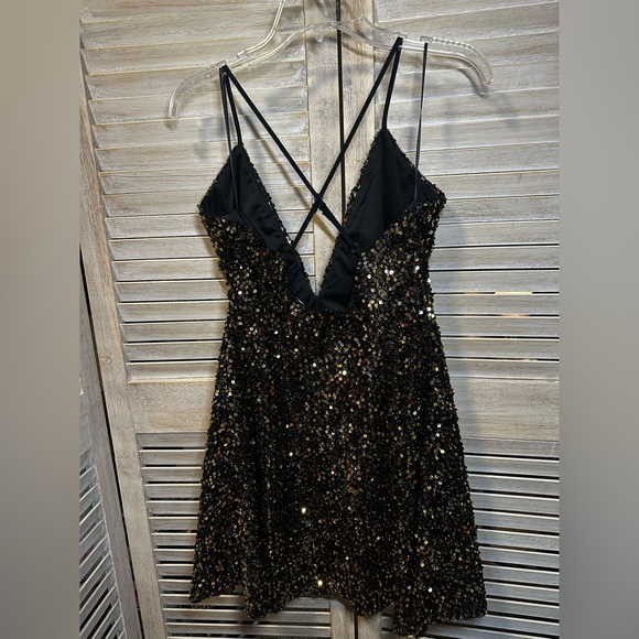 NWT Southern Fried Chics Sequin Dress - Picture 4 of 6